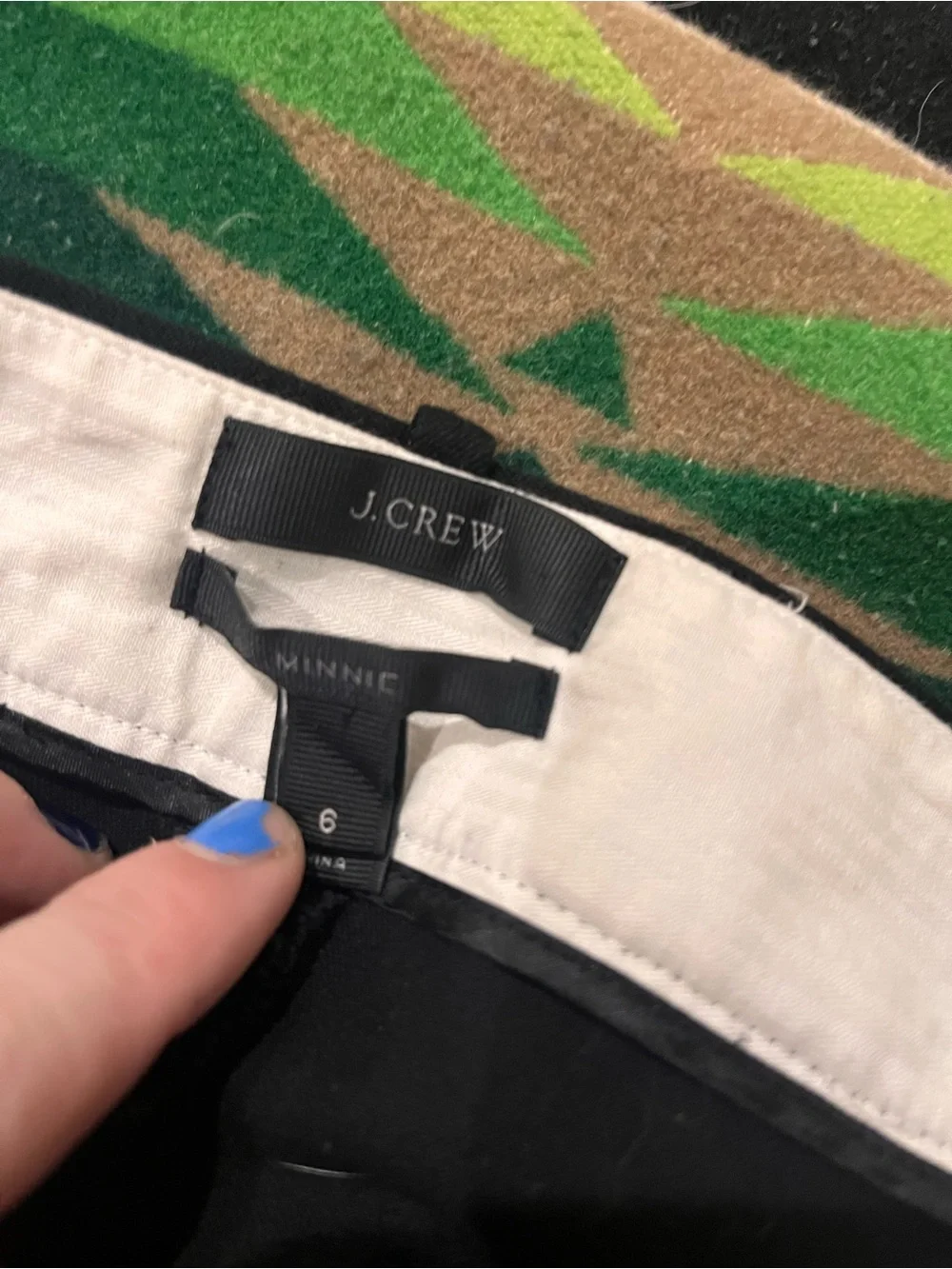 J. Crew Black womens Dress Pants size 6